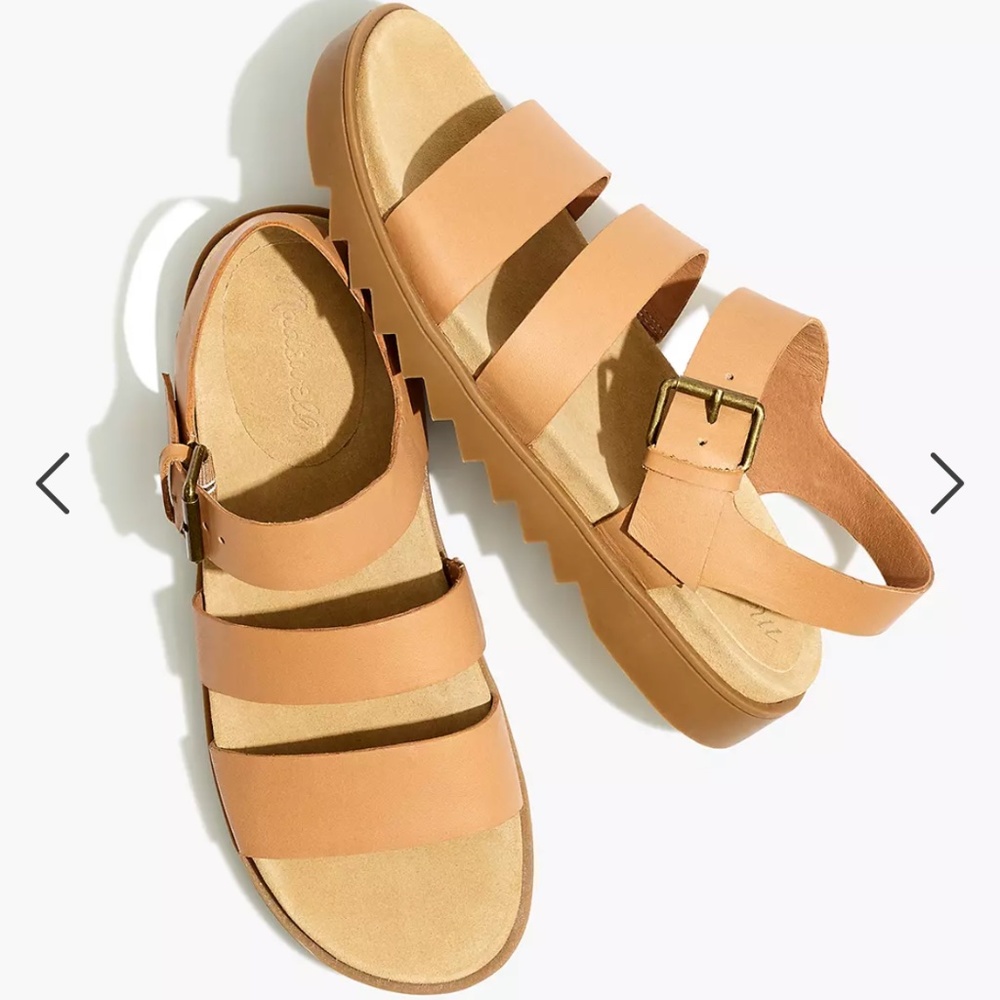 Madewell Tan Sandals